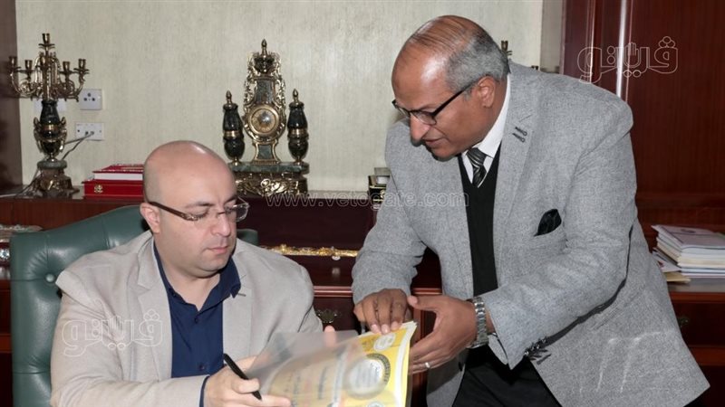 محافظ بني سويف يعتمد