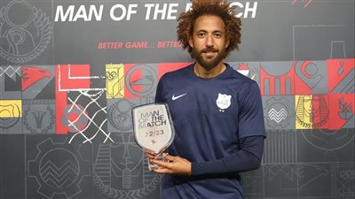 الدوري المصري، خالد رضا أفضل لاعب في مباراة سيراميكا كليوباترا وإنبي 