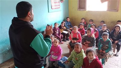 مكتبة أبو صوير تنظم جلسة حوارية لنزلاء دار الرحمة للأطفال (صور ) 