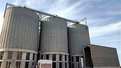 رئيس بني عبيد في الدقهلية يتفقد صوامع الغلال بعزبة الـ12