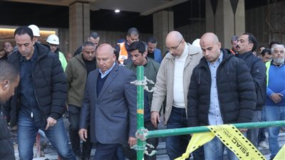 وزير النقل يتفقد معدلات تنفيذ الخط الأول للقطار الكهربائي