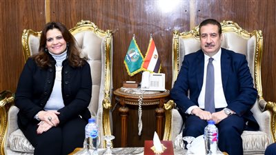 وزيرة الهجرة تصل المنوفية لتنفيذ مرحلة جديدة من مبادرة مراكب النجاة