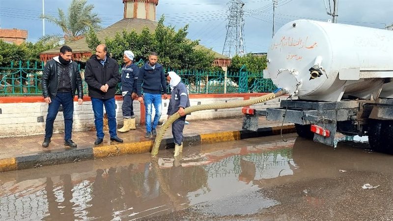 سقوط أمطار غزيره