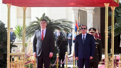  توافق مصري كرواتي على ضرورة تهدئة الأوضاع بين الجانبين الفلسطيني والإسرائيلي