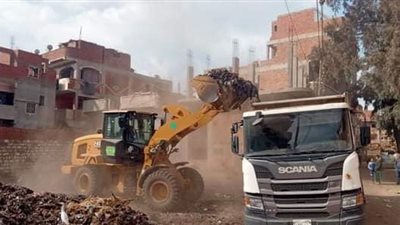 رفع (17440) طنًا من القمامة ومخلفات المباني بالشرقية 