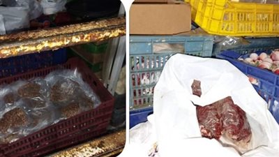 ضبط 12 طن مكرونة بدون ترخيص و7 أطنان قشطة صناعي مجهولة المصدر بالبحيرة (صور)