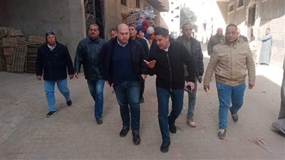 جولة ميدانية لنائب محافظ الجيزة بمركز كرداسة (صور) 