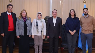 محافظ الإسكندرية يلتقي ممثلي البنك الدولي لبحث سبل التعاون المشترك