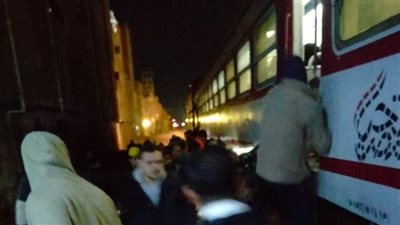 قطار طنطا يدهس شابا أمام مزلقان الجميل في الغربية