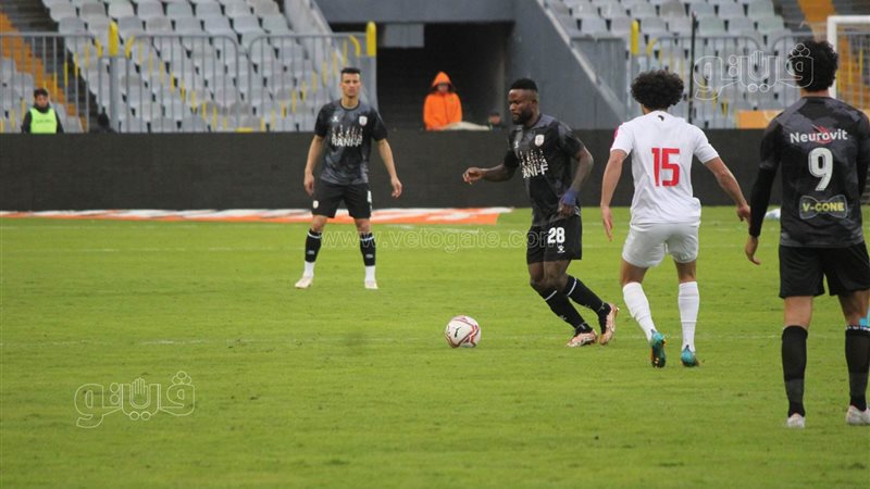 من مباراة فاركو والزمالك