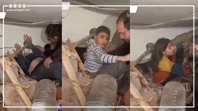 زلزال تركيا، لحظة انتشال طفلين أحياء من تحت الأنقاض، معجزة إلهية (فيديو)