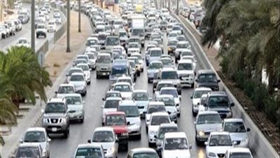 الحالة المرورية اليوم، زحام بمحور 26 يوليو وكوبري 6 أكتوبر ونفق العروبة