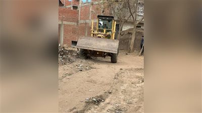 حملة نظافة موسعة وتمهيد طريق ههيا الزقازيق بالشرقية 