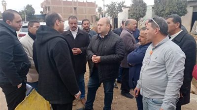 نائب محافظ الجيزة يتفقد مشروعات الغاز الطبيعي بأوسيم (صور)