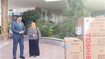 أيمن مختار يسلم 30 جهاز كهربائي لـ 10 عرائس بالتزامن مع العيد القومي للدقهلية (صور)