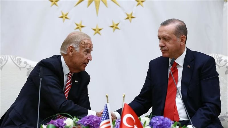 أردوغان وبايدن، فيتو