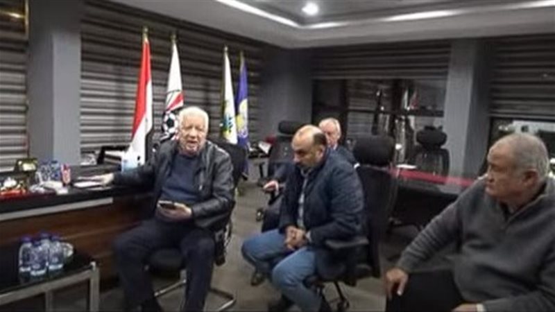 مرتضى منصور بمقر