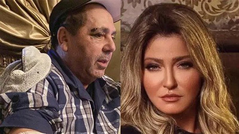 علا غانم وزوجها،