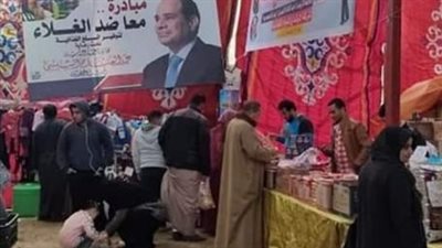 إقبال كبير من مواطني البحيرة على معارض أهلا رمضان بمراكز المحافظة (صور)