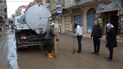 الدقهلية: تعامل فوري مع هطول الأمطار ورفع تجمعات المياه بالشوارع