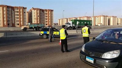 تحرير 2563 مخالفة عدم تركيب الملصق الإلكتروني في المركبات المختلفة