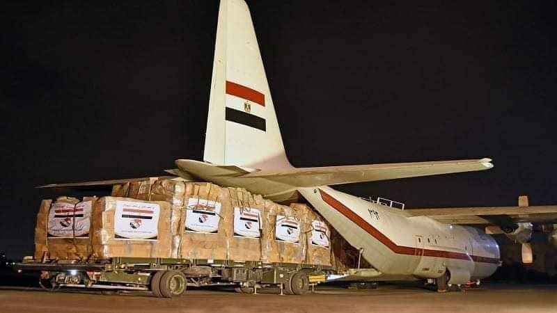 طائرات المساعدات