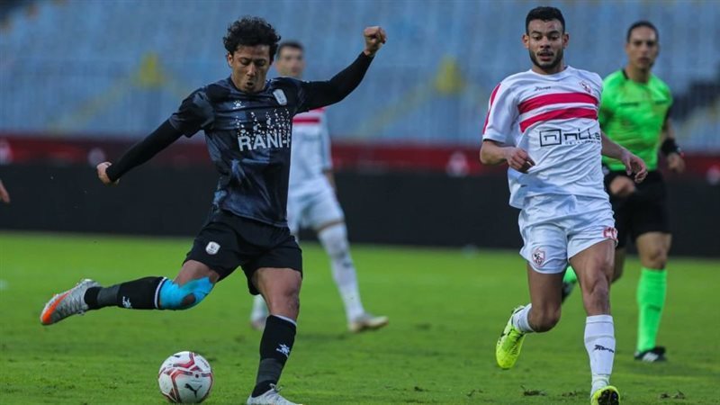 من مباراة الزمالك