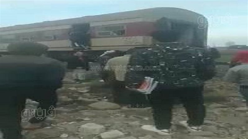 انفصال عربة بقطارالصالحية