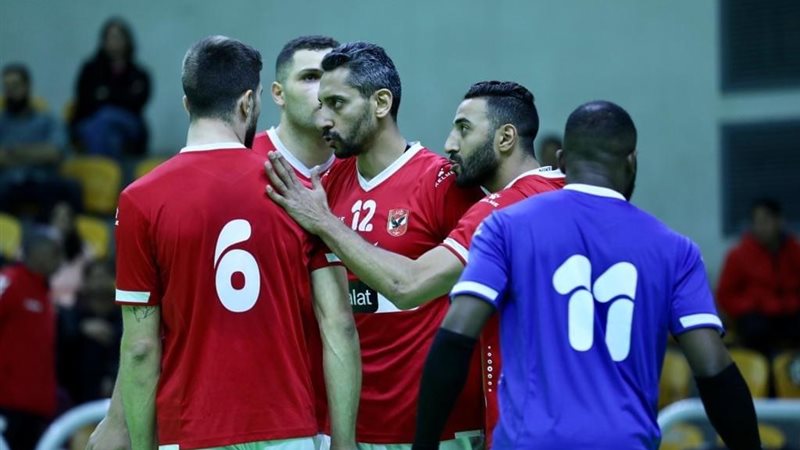 رجال طائرة الأهلى،