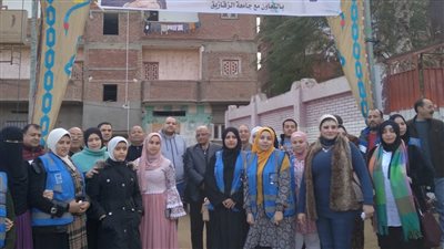 حياة كريمة تنفذ قافلة طبية بأبو كبير في الشرقية 