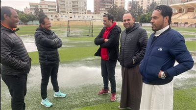 دوري القسم الثاني، الأمطار تؤجل مباراة الهلال ونبروة (صور)