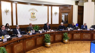 بدء اجتماع مجلس الوزراء برئاسة الدكتور مصطفى مدبولي