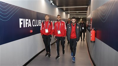  كأس العالم للأندية، الأهلي يصل ملعب مولاي عبد الله.. والجهاز الفني يتفقد أرضية الملعب