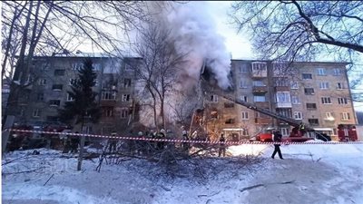 قتلى وجرحى بانفجار غاز في مبنى سكني بشرق روسيا (فيديو وصور)