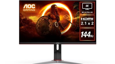 مواصفات شاشتى الألعاب الإلكترونية  AOC U28G2X/D وG4309VX/D بخاصية الـ HDMI 2.1