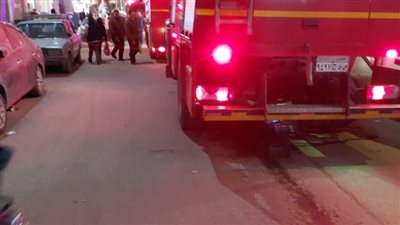 انهيار أجزاء من عقار بمنطقة الجمرك بالإسكندرية