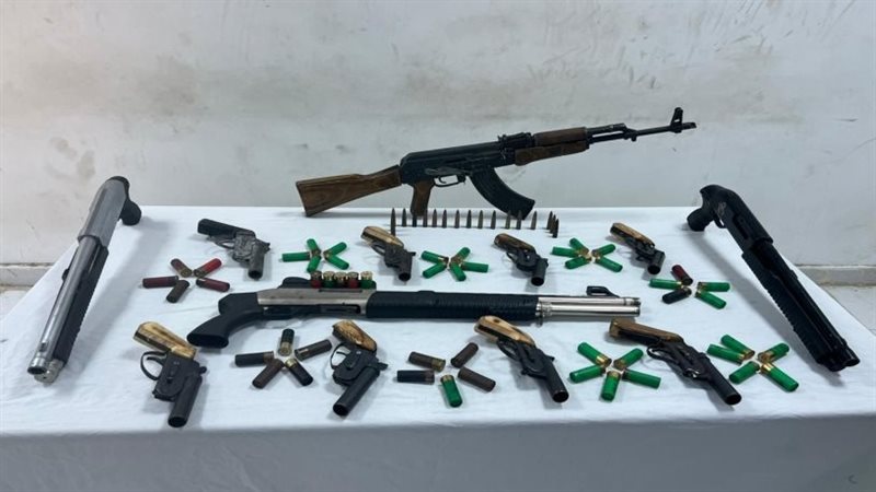 اسلحة نارية فى محافظة