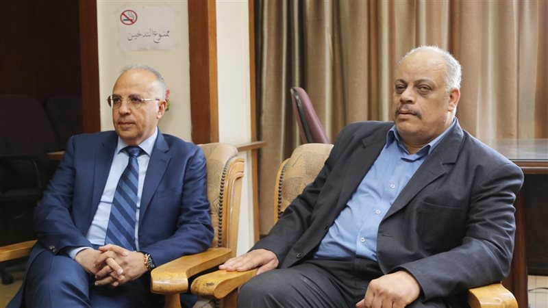 وزير الري في زيارة