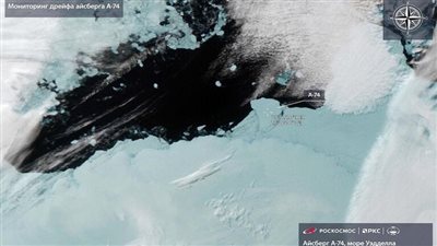 الصورة الأولى لجبل الجليد الذي انفصل عن القارة القطبية الجنوبية