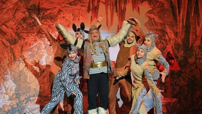 الملك همام وعصابة الضباع، انطلاق ثاني عروض خطة بيت المسرح (صور)