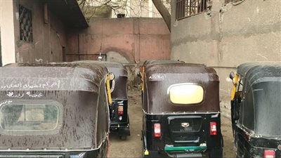 ضبط 21 مركبة توك توك ودراجات نارية مخالفة بشوارع طنطا