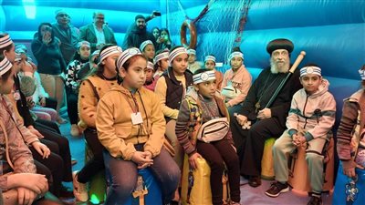 4 آلاف طفل من كنائس القوصية يشاركون في عالم الكتاب المقدس