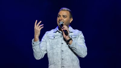 رامي صبري، حفل كامل العدد بالسعودية ويوجه كلمة للجمهور 