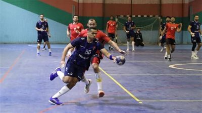 رجال يد الأهلى يفوز على طلائع الجيش فى الدوري