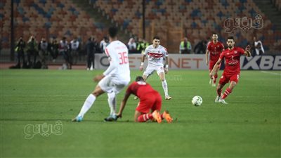 استمرار التعادل السلبي بين الزمالك وشباب بلوزداد بعد 30 دقيقة