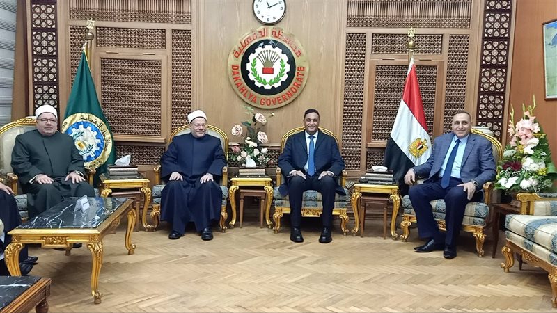 استقبال مفتي الجمهورية