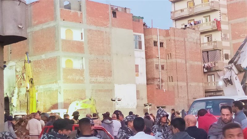 انهيار عقاري دمنهور،