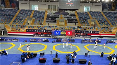 انطلاق منافسات بطولة مصر الدولية للتايكوندو بنادي النادي بالعاصمة الإدارية