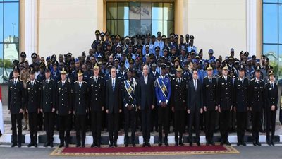 أكاديمية الشرطة تحتفل بتخريج متدربين أفارقة