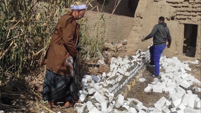 إزالة 3 حالات بناء بدون ترخيص بالإسماعيلية 